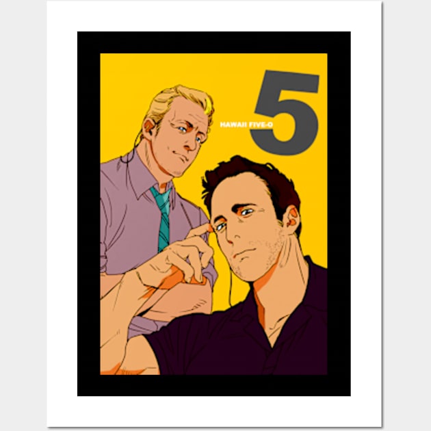 Hawaii Five 0 Alex And Daniel Wall Art by chancgrantc@gmail.com